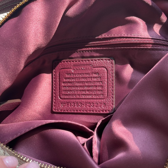 Very large coach canvas bag - Picture 3 of 4